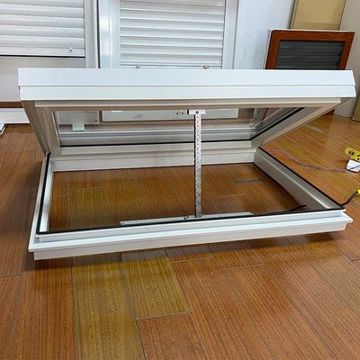 Swing Open Style Elettrico Aluminio Tetti Finestra lucernario per l' estetica bianca