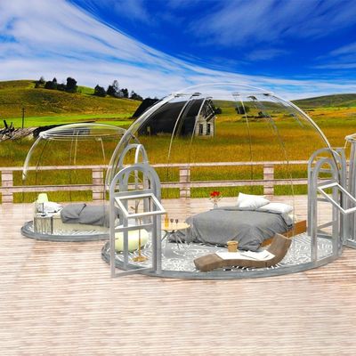 Tenda a cupola in policarbonato all'aperto per 7,1 m2 Area 2024 Nuovo design