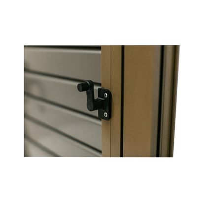 Villa Louver Finestre con telaio in alluminio anodizzato e lame fisse per abitazioni