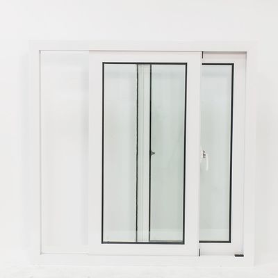 30-40DB Finestre e porte scorrevoli a prova di suono in UPVC di plastica per la protezione ambientale