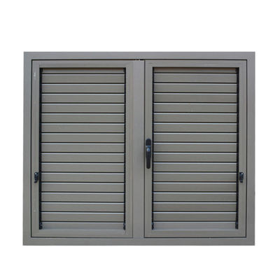 1.0mm-1.4mm Spessore del profilo Germania Aluminio Finestrino con chiusura a rotolo