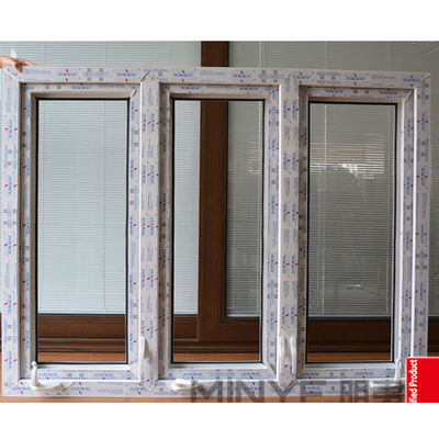 EPDM Rubber Strip and Modern Design UPVC Arched Casement Window per il mercato tailandese