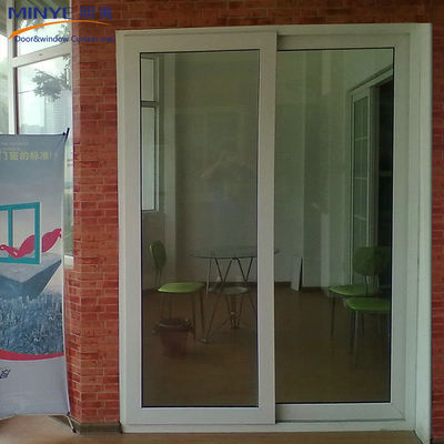 Materiale principale Legno massello resistenza al vento 3500pa UPVC porte scorrevoli per armadio moderno
