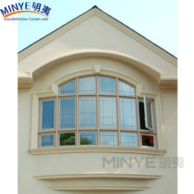 Finestre in plastica in UPVC in stile giardino per case moderne con design moderno