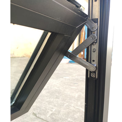 American Standard Aluminum Folding Screen Awning Finestre con apertura verticale 914mm*458mm