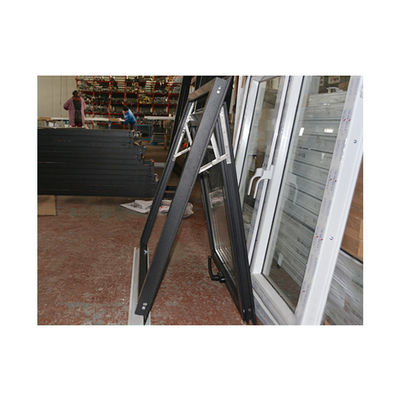 Cornice in lega di alluminio 14 - Finestra a scivolo verticale con griglie standard australiane