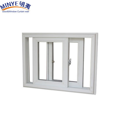 Finestra scorrevole in UPVC con modello di apertura orizzontale