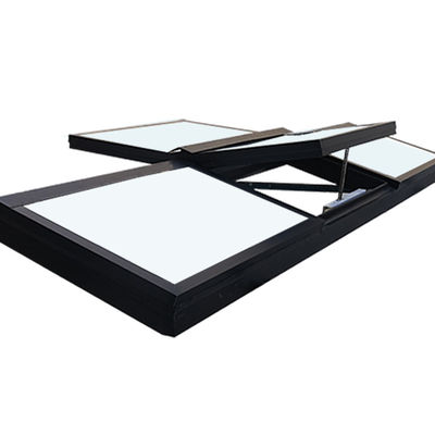 Colore opzionale del profilo Midcentury Design Profilo in alluminio Top Roof Glass Skylight Window