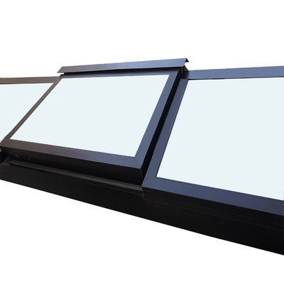 Colore opzionale del profilo Midcentury Design Profilo in alluminio Top Roof Glass Skylight Window