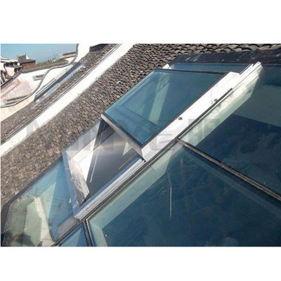 Profili di alluminio standard finiti design fisso tetto di vetro lucernario per il design moderno