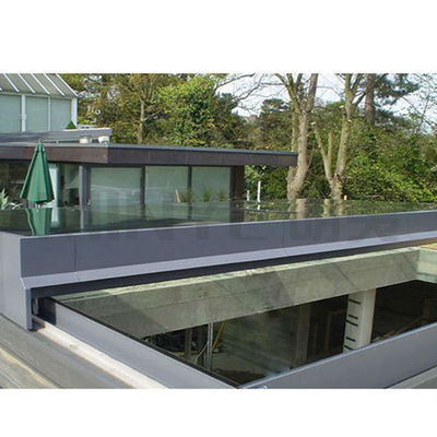 Profili di alluminio standard finiti design fisso tetto di vetro lucernario per il design moderno