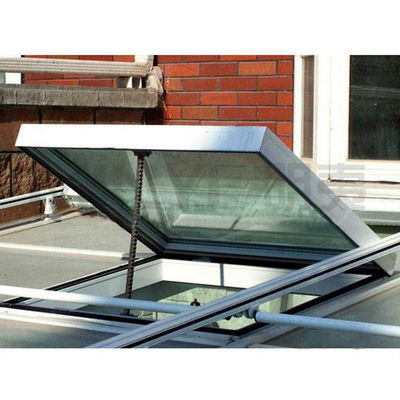 Profili di alluminio standard finiti design fisso tetto di vetro lucernario per il design moderno