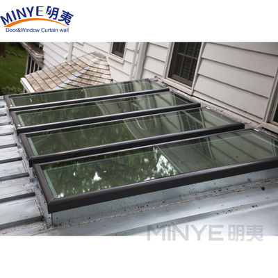 Luce di copertura scorrevole automatica in alluminio con stile open swing e profilo standard