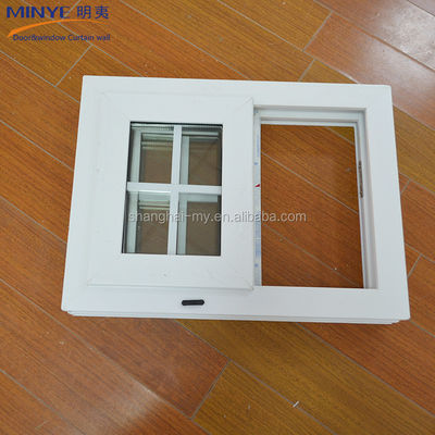Materiale di rete per schermo in fibra di vetro e finestra scorrevole in UPVC in acciaio di plastica personalizzabile