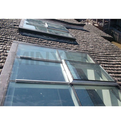 Luce di copertura scorrevole automatica in alluminio con stile open swing e profilo standard