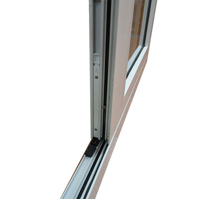 Porta a dondolo in alluminio francese con spessore di profilo di 2,0 mm e specchiatura in vetro da 5 mm a 12 mm
