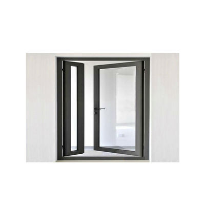 Finestre e porte in alluminio con vetro con rivestimento in polvere e superficie finita