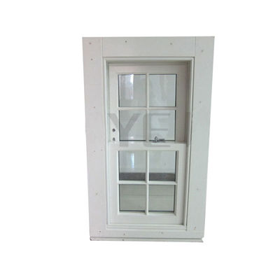Finestra scorrevole in UPVC con doppio vetro a doppio arco temperato