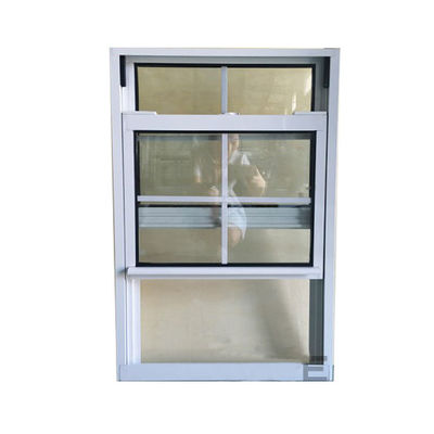 Finestra scorrevole in UPVC con doppio vetro a doppio arco temperato