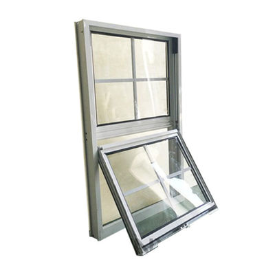 Finestra scorrevole in UPVC con doppio vetro a doppio arco temperato
