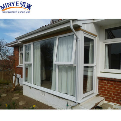 Profili UPVC Cornice di plastica stile francese Patio Finestre e porte per la durata esterna