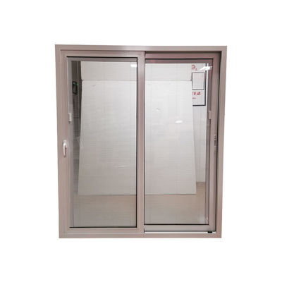 Rivestimento di potenza Porta in vetro semiautomatica scorrevole con ruota per la soddisfazione del cliente
