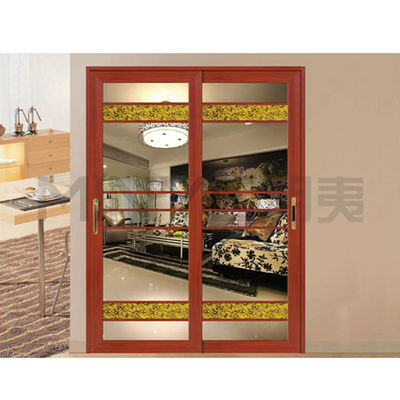 Cornice di metallo industriale Large porta scorrevole in vetro Ideale per l'ingresso della cucina commerciale