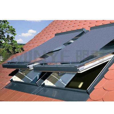 3.0mm CE rivestimento in alluminio profilo in legno lucernario moderno a doppio vetro per appartamento