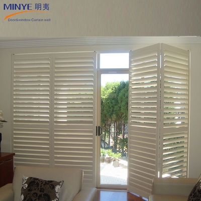 Finestre di giubbotti in PVC/UPVC rivestite in polvere liscia per persiane durevoli