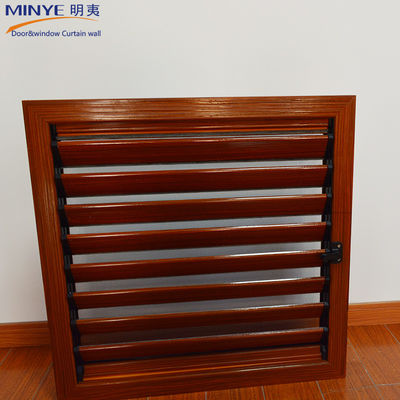 Persiane esterne Gialusia Finestre Isolamento acustico Legno Aluminio Louvers per le prestazioni
