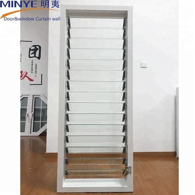 Fermato di vetro con lamina di vetro a risparmio energetico Finestre con spessore di profilo di 1,4 mm