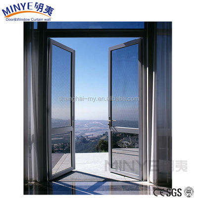 Porta di casamento in plastica di design moderno per porta UPVC in materiale plastico