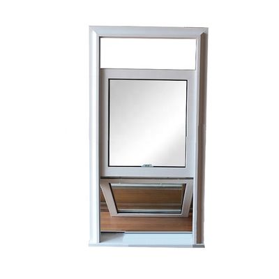 Progettazione di una griglia di finestre scorrevoli verticali in UPVC/PVC a prova di vento per la funzionalità del soggiorno