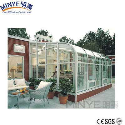 Sala solare in vetro singolo/laminato/temperato/basso E/chiaro/tinto/triplice per giardino invernale
