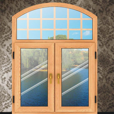 Finestra di progettazione di griglie di ferro a profilo UPVC a vetro singolo/doppio/triplice per miglioramenti domestici