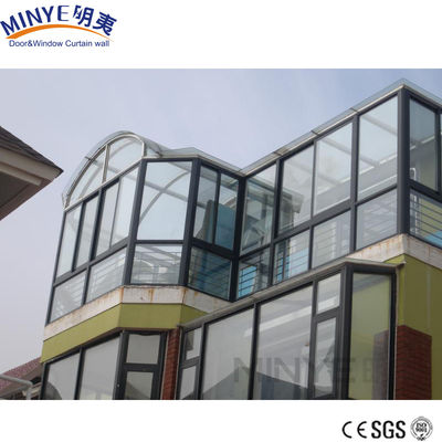 Sunrooms Case di vetro alluminio Leggio di vetro accessori per giardino invernale a Shanghai