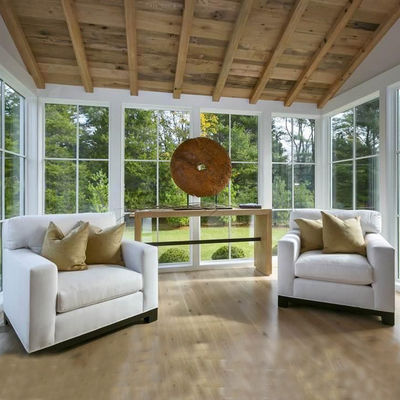 Prezzi accessibili Triangle Roof Molding Portatile Usato Lowes Sunroom per resistenza al vento 4000 Pa