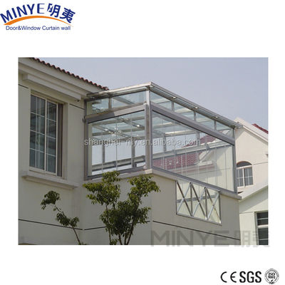 Migliora la tua casa con i solari invernali di Shanghai Minye in vetro temperato verde.