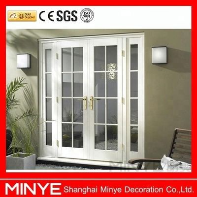 Kerala House Main Door Design Vinyl Frame Porta UPVC con vetro e caratteristica impermeabile
