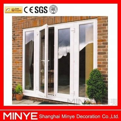 Kerala House Main Door Design Vinyl Frame Porta UPVC con vetro e caratteristica impermeabile