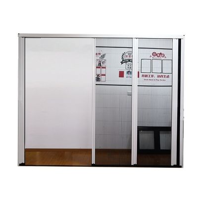 Stile aperto retrattile personalizzato Triple Mosquito Net Screen Scorrevole Porta E Finestra