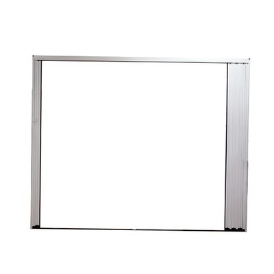 Profilo di alluminio retrattile Mosquito Net Scorrevole Porta a schermo pieghevole Design moderno