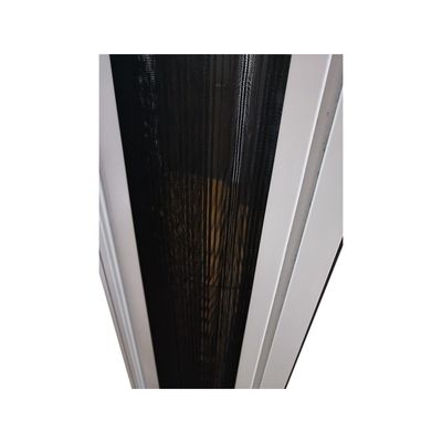Profilo di alluminio retrattile Mosquito Net Scorrevole Porta a schermo pieghevole Design moderno