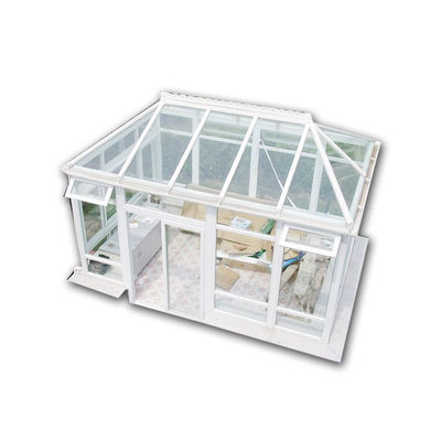 Acqua resistente di design europeo di vetro di alluminio pannelli solare serra per il giardino dell'hotel