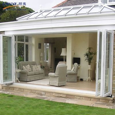 Progetto di miglioramento della casa con apertura laterale di design moderno PVC porta principale scorrevole