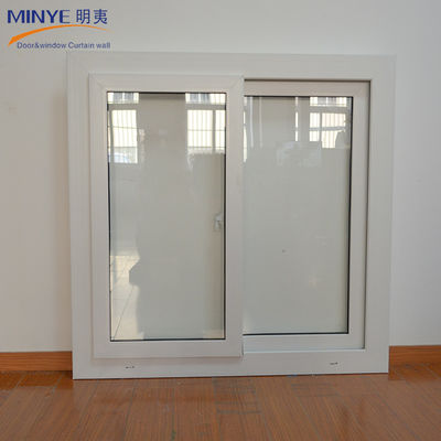 REHAU Finestra scorrevole in PVC personalizzabile e resistente con griglie in acciaio inossidabile