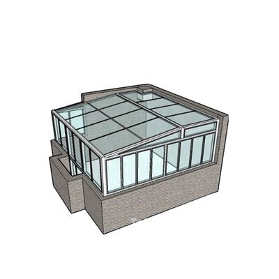 Sala solare in vetro di alluminio con isolamento acustico impermeabile