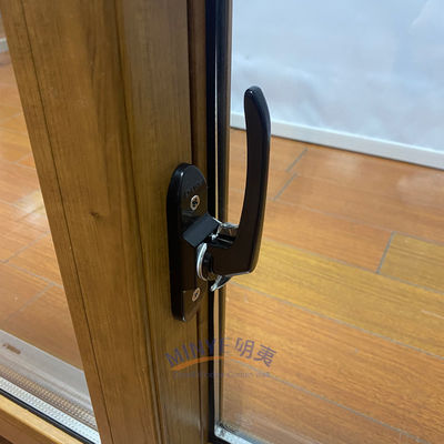 Finestre scorrevoli in UPVC personalizzabili con modello di apertura orizzontale e selezione del colore