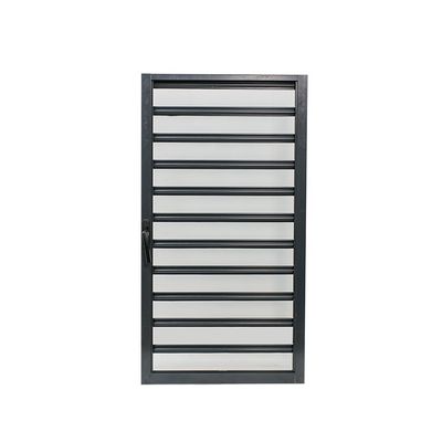 Moderno Disegno Single Double Tempering Coating Low-E Jalousie Window Frame Aluminum