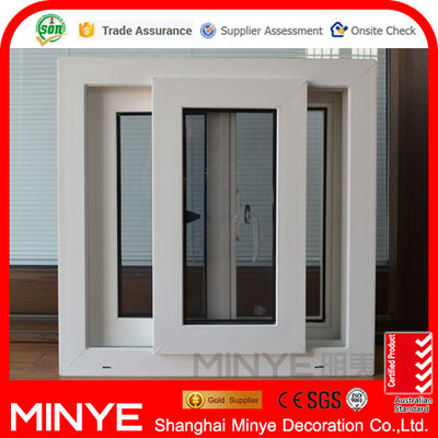 5mm 12A 5mm vetro Spec. Finestra scorrevole in plastica per il design domestico Finestre in PVC/UPVC